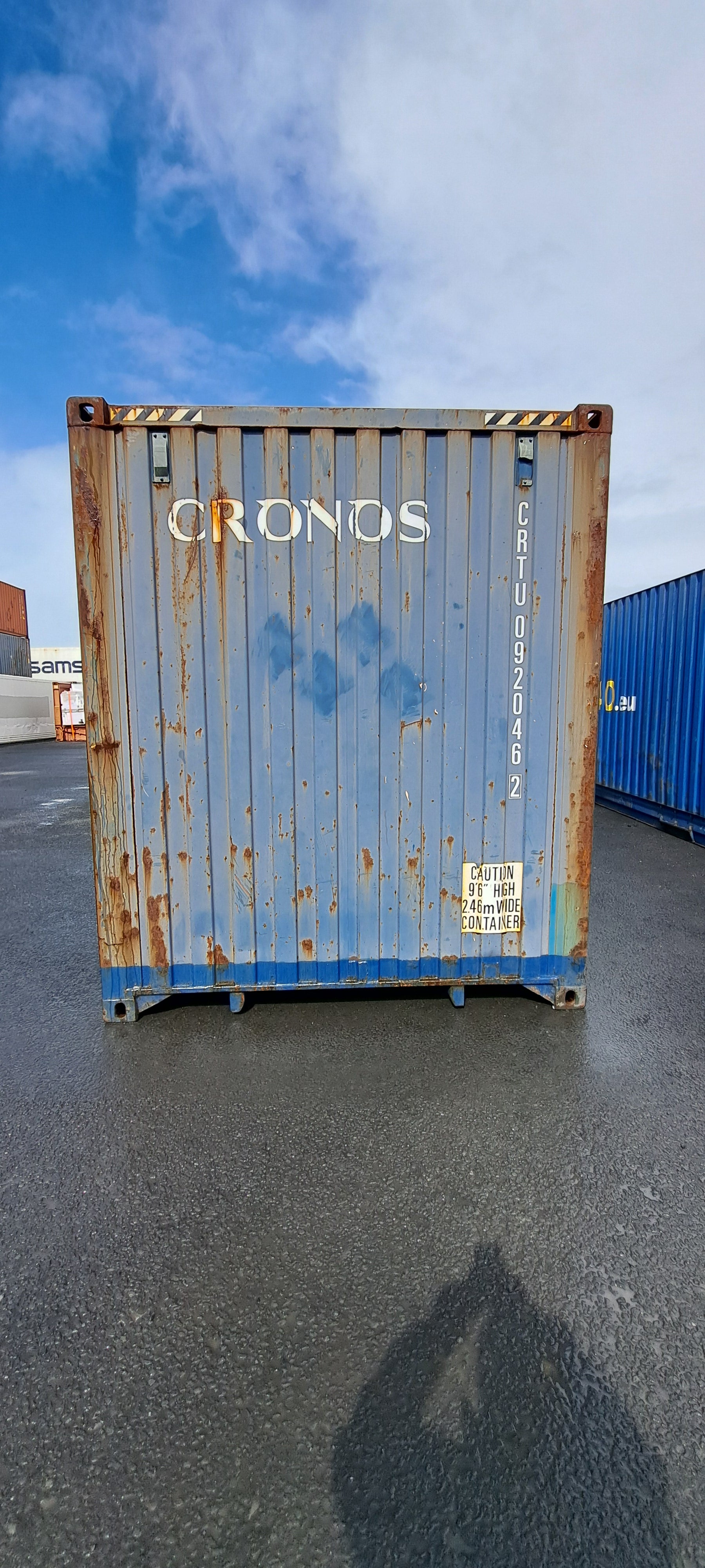 Laskaður 40ft PW gámur - CRTU0920462 - 250.000 kr + vsk
