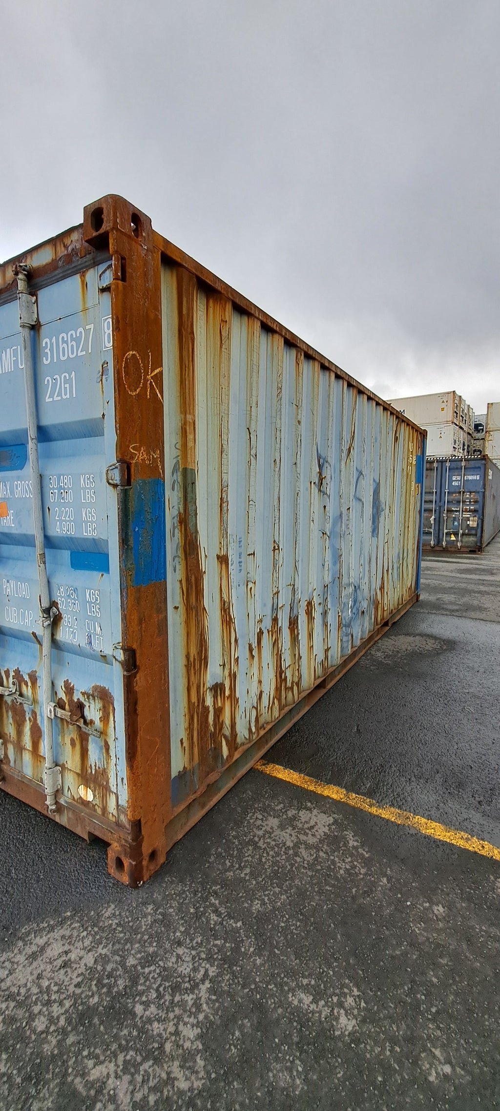 20ft AMFU3166278 - 250.000 kr + vsk