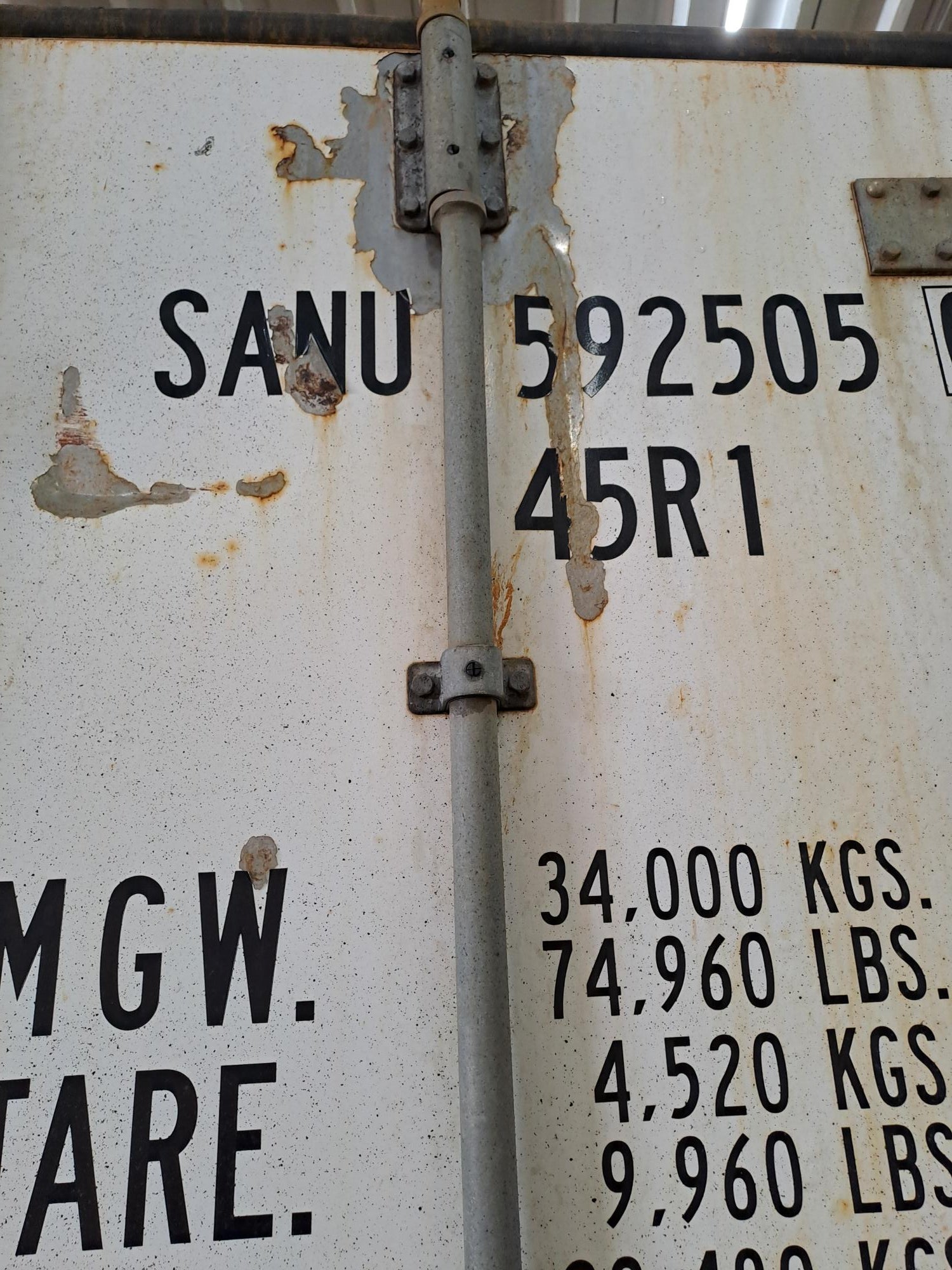 40ft HC Kæligámur SANU5925050 - Verð 500.000 kr + vsk