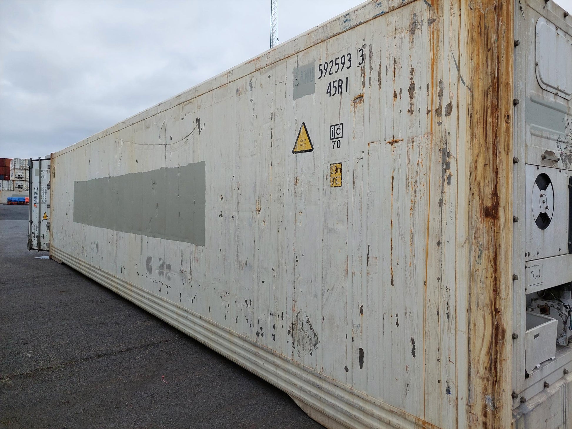 40ft HC Einangraðir gámar með kælibúnaði - verð frá 700.000 kr + vsk