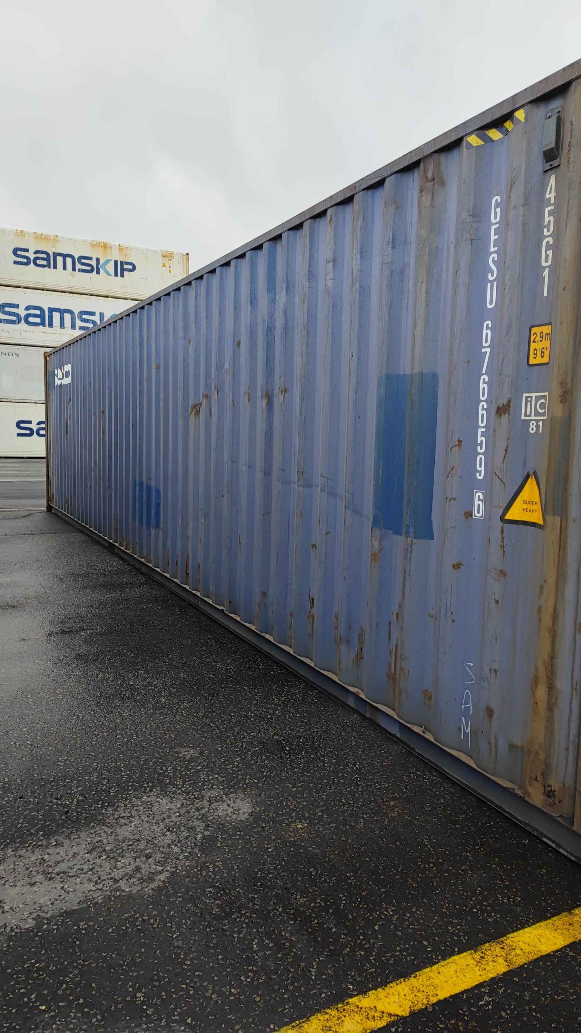 40ft HC GESU6766596 - 450.000 kr + vsk