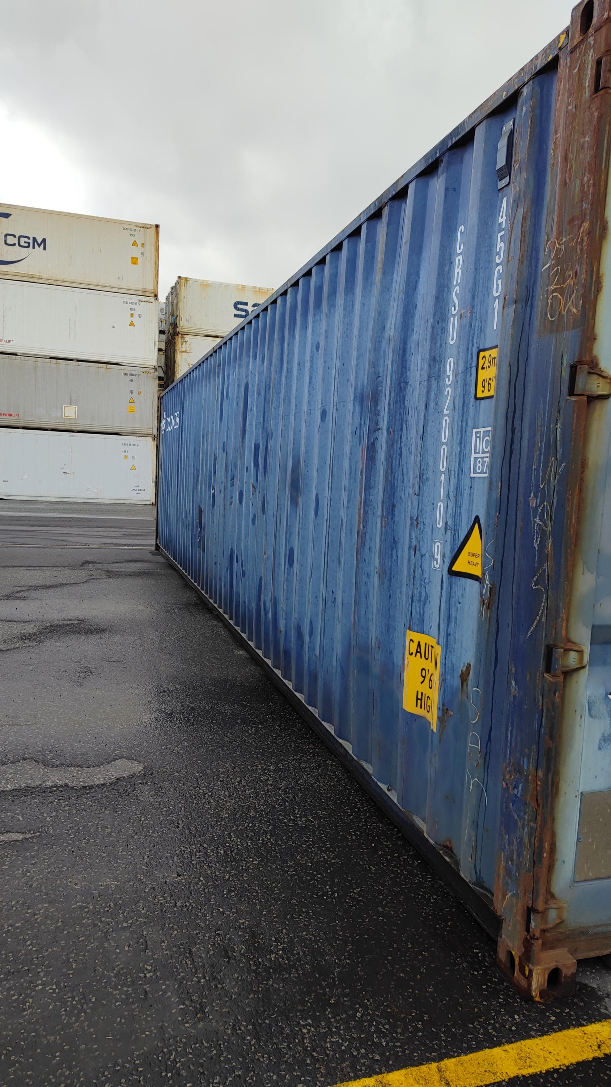 40ft HC CRSU9200109 - 450.000 kr + vsk