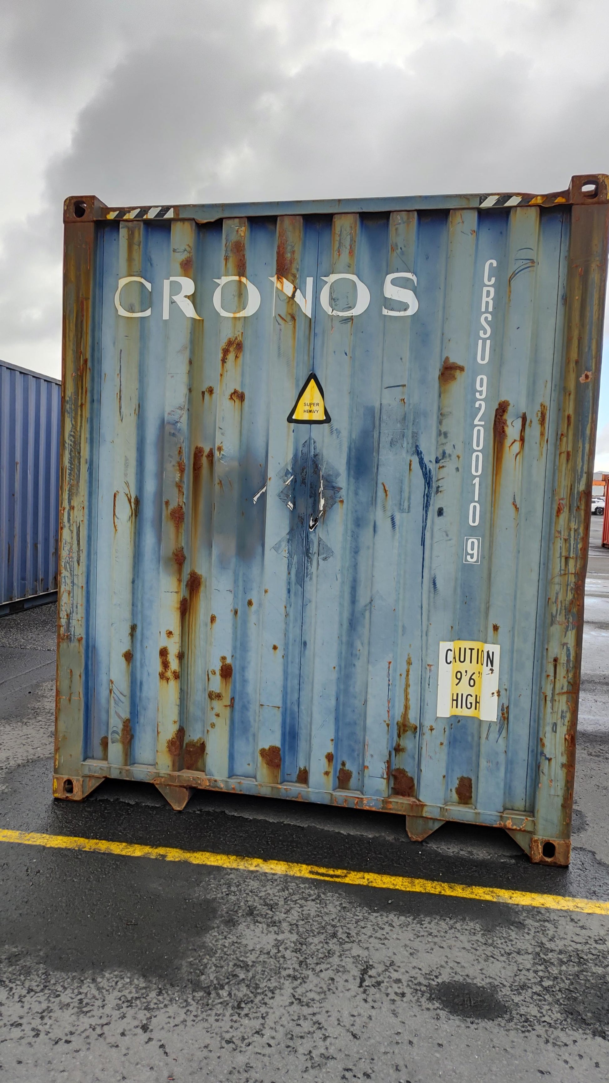 40ft HC CRSU9200109 - 450.000 kr + vsk